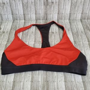 Lululemon Red & Black Sports Bra Size 8